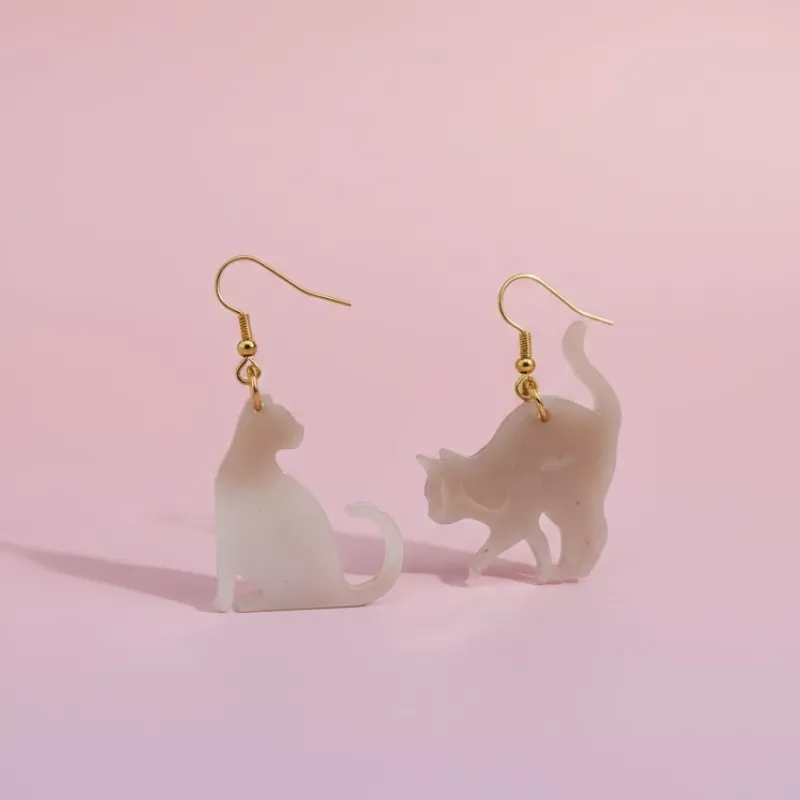 Félins au Clair de Lune