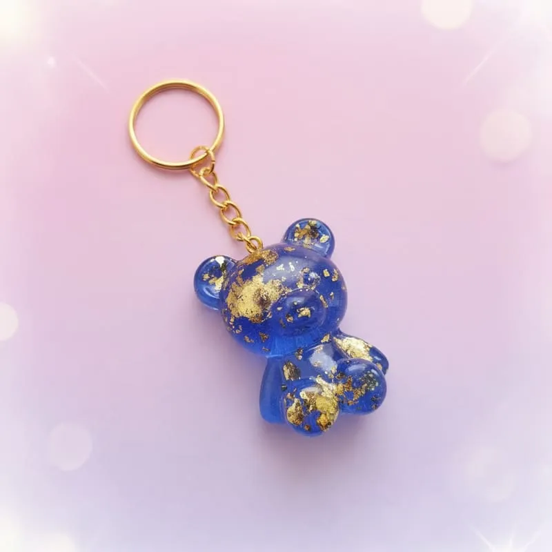 Porte-clés Ours Céleste